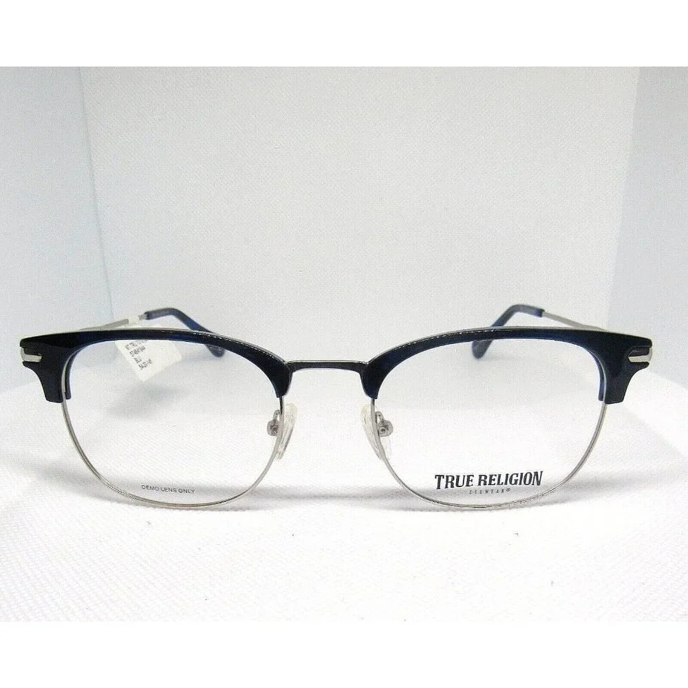 True Religion T013 BLU Blue Eyeglass Frames 54 20 145